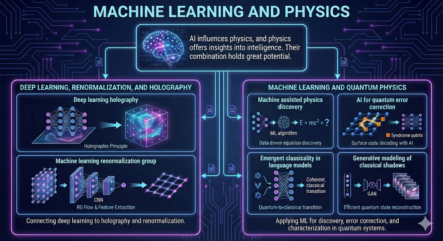 Machine Learning and Physics