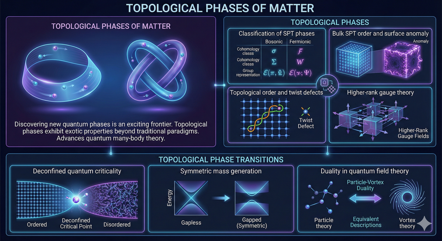 Topological Phases of Matter
